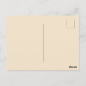 Kernschale Postkarte (Rückseite)