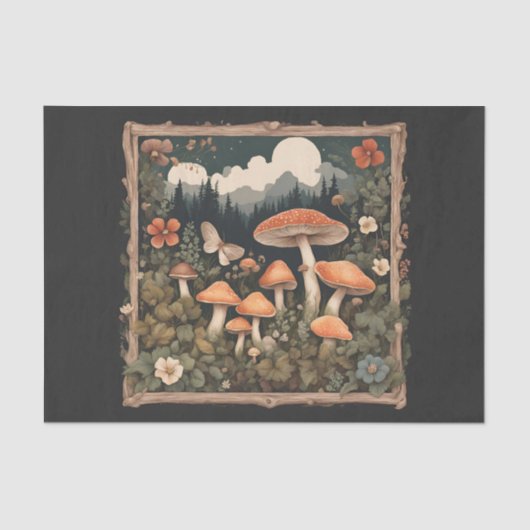 Kernschattierungen Dekoupage Seidenpapier (Vorderseite)