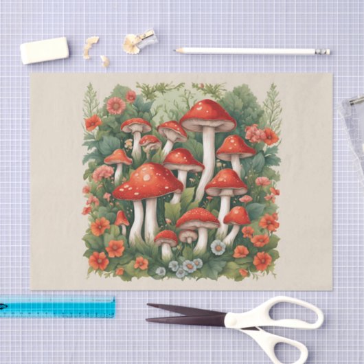 Kernschattierungen Dekoupage Seidenpapier (Handwerk)