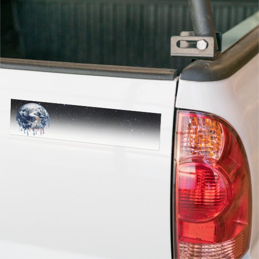 Kernschmelze (Hintergrund der Hälfte des Universum Autoaufkleber (Auf Lkw)