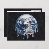 Kernschmelze (Hintergrund des gesamten Universums) Postkarte (Vorne/Hinten)