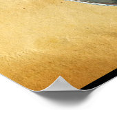 KERNSKULL UND ANTIQUE PIRATEN TREASURE KARTE POSTER (Ecke)