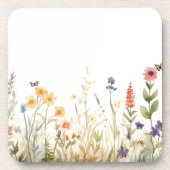 Kernstück Wildblume Untersetzer Vintag (Vorderseite)