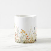 Kernstück Wildblume Untersetzer Vintag Kaffeetasse (Mittel)