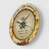 Kerntemperatur-Uhr des Reaktors Große Wanduhr (Winkel)