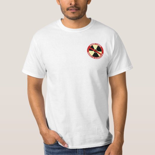 Kernwaffe geben Nordamerika frei T-Shirt (Vorderseite)