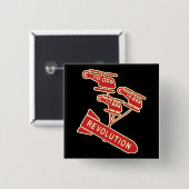 Kernwaffen-Revolution Button (Vorne & Hinten)