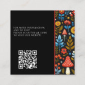 Kernwald-Foto QR-Code Begleitkarte (Vorderseite)