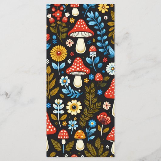 Kernwald Menükarte (Rückseite)