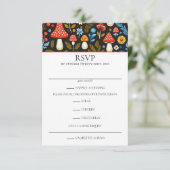 Kernwald RSVP Karte (Stehend Vorderseite)