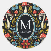 Kernwald Runder Aufkleber (Vorderseite)