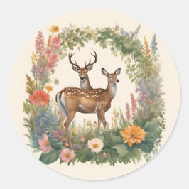 Kernwild Runder Aufkleber