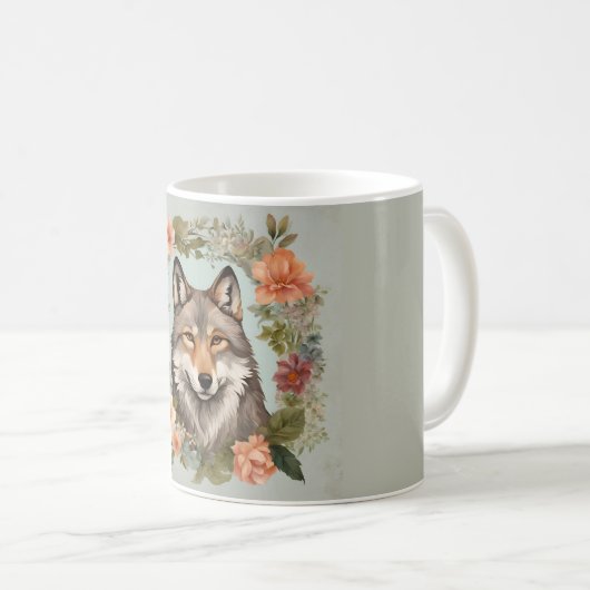 KernWolf Kaffeetasse (VorderseiteRechts)