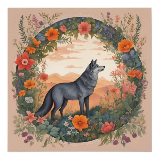 KernWolf Poster (Vorderseite)