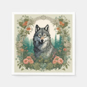 KernWolf Serviette (Vorderseite)