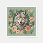 KernWolf Serviette (Vorderseite)