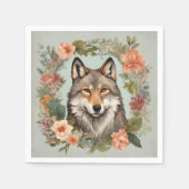 KernWolf Serviette (Vorderseite)