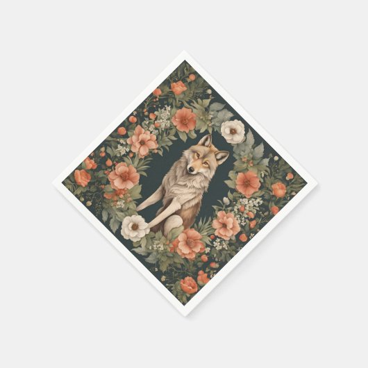 KernWolf Serviette (Ecke)