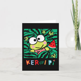 Keroppi Watermelon Sommerspass Karte