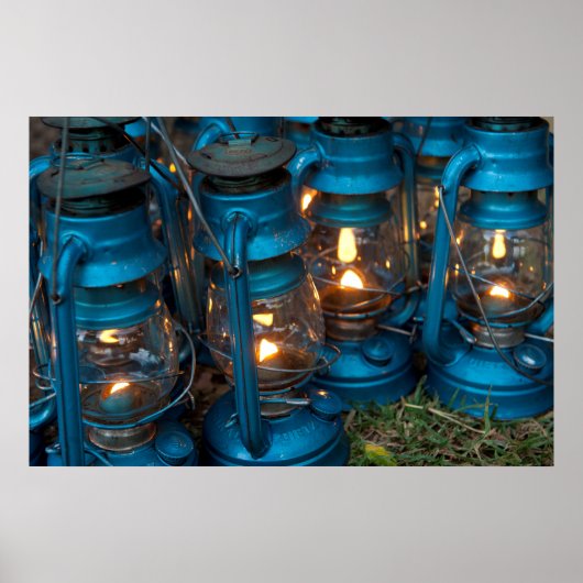 Kerosene Lamps Ol Pejeta | Poster (Vorne)