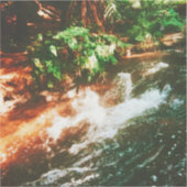 Kerosin Creek, Rotorua, Neuseeland Aufkleber (Vorderseite)