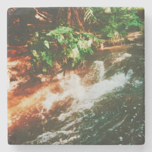 Kerosin Creek, Rotorua, Neuseeland Steinuntersetzer