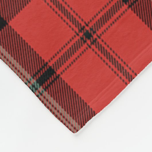Kerr Ancient Clan Abzeichen Tartan Kariert Fleecedecke (Ecke)