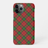 Kerr Clain Tartan Kariertes Muster iPhone Hülle (Rückseite)