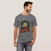 Kerr Clan Badge & Tartan T-Shirt (Vorne ganz)