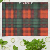 Kerr Clan karierter schottischer Tartan Handtuch (Gefaltet)