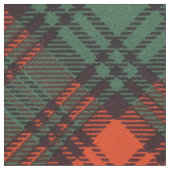 Kerr Clan karierter schottischer Tartan Stoff (Nahaufnahme)