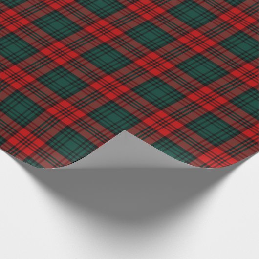 Kerr Clan Tartan Geschenkpapier (Ecke)