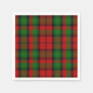Kerr Clan Tartan Kariert Paper Napkins Serviette