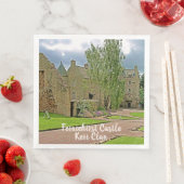 Kerr Clans schottisches Foto Ferniehirst Castle Serviette (Beispiel)