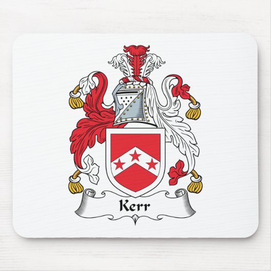 Kerr Familienwappen Mousepad (Vorne)