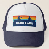 Kerr Lake Virginia North Carolina Canoe Truckerkappe (Vorderseite)