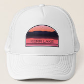 Kerr Lake Virginia North Carolina Red Sunrise Truckerkappe (Vorderseite)