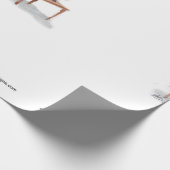 Kerr/London James Joyce & English Is Folter Quote Geschenkpapier (Ecke)