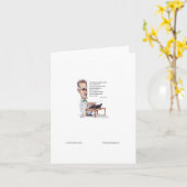 Kerr/London James Joyce & English Is Folter Quote Karte (Gelbe Blume)