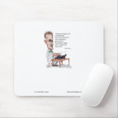 Kerr/London James Joyce & English Is Folter Quote Mousepad (Mit Mouse)