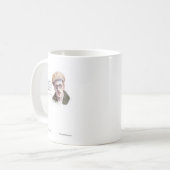 Kerr/London James Joyce & "God Spoke" Zitat Kaffeetasse (Vorderseite Links)