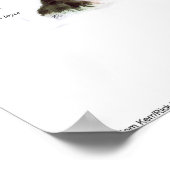 Kerr/London James Joyce & "God Spoke" Zitat Poster (Ecke)