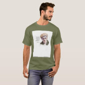 Kerr/London James Joyce & "God Spoke" Zitat T-Shirt (Vorne ganz)