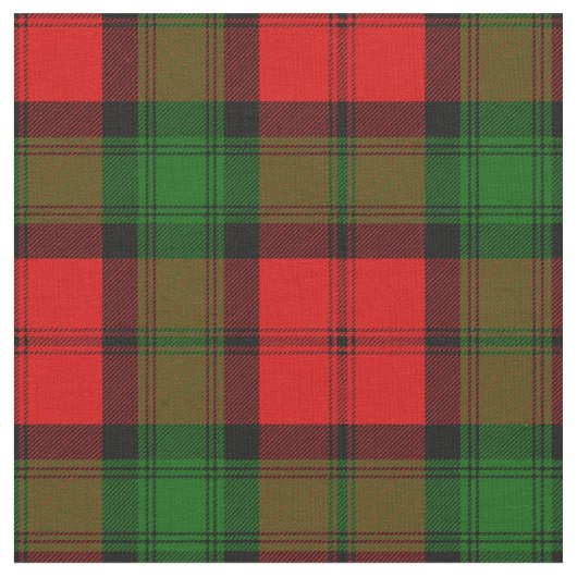 Kerr Tartan-Druck Stoff (Nahaufnahme)