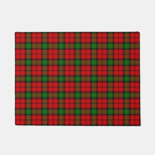 Kerr Tartan Fußmatte (Vorderseite)