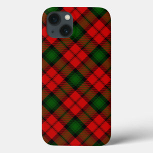 Kerr-Tartan rot grün kariert Case-Mate iPhone Hülle