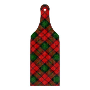 Kerr-Tartan rot grün kariert Schneidebrett