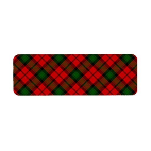 Kerr tartan rot kariert (Vorne)