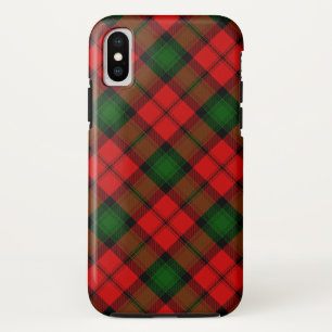 Kerr tartan rot kariert Case-Mate iPhone hülle