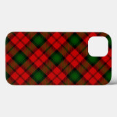 Kerr tartan rot kariert Case-Mate iPhone hülle (Rückseite (Horizontal))